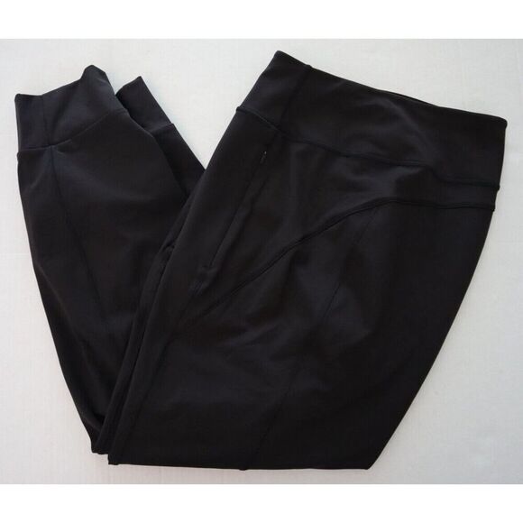 Athleta 488459002 Women's Sz XL Black Rainier Mid-Rise Jogger Pants - Picture 9 of 13